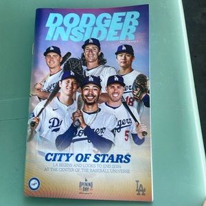 ⭐️2024 Opening Day Los Angeles Dodgers Program